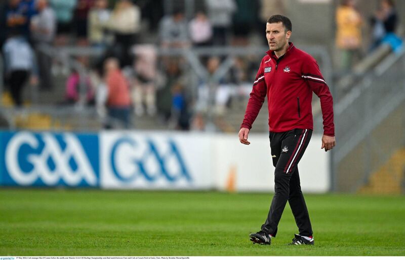 New Cork senior hurling boss Ben O'Connor. Picture: Brendan Moran/Sportsfile