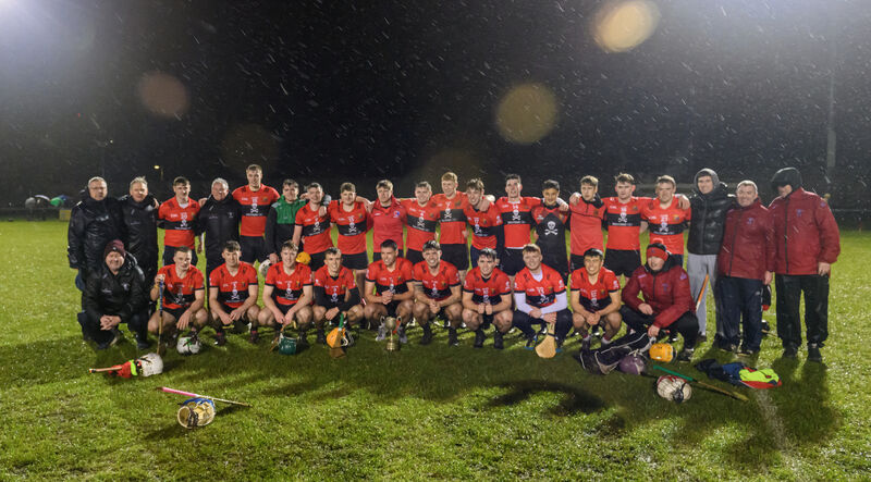  The UCC team that defeated Mary I in the Electric Ireland Higher Education Hurling League final at the Mardyke, Cork. Picture Dan Linehan