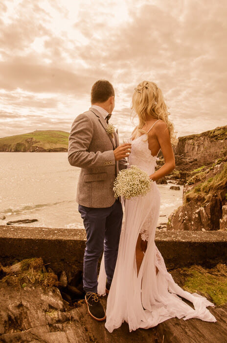 Joanna Cluskey: "On the morning of the wedding I was so excited. Because everyone was in the house there was a lovely family feel. I had no nerves on the day, I was just very very happy and excited."