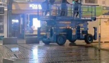 Two men who drove stolen cherry picker through Cork city centre remanded in custody