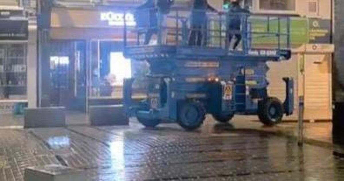 Two men who drove stolen cherry picker through Cork city centre remanded in custody