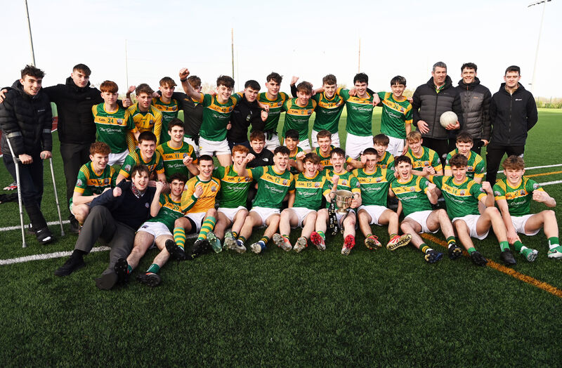  St Brendan's College Killarney defeated Clonakilty Community School in a topsy-turvy Frewen Cup final. Pic: Eddie O'Hare