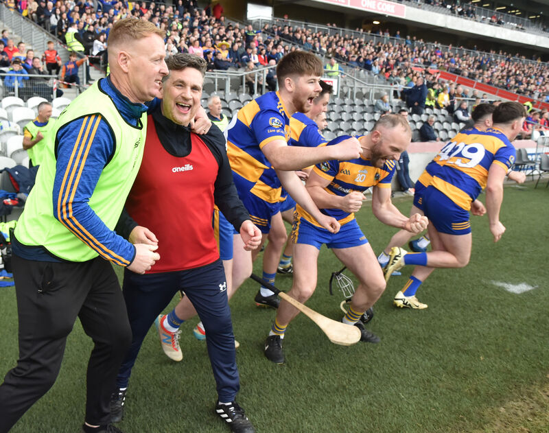 Niall O'Halloran (red) had great success with clubs like Fr O'Neills, Bandon and Lisgoold. Picture: Eddie O'Hare