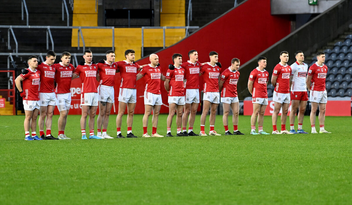 The Cork team that started against Meath back in January. Picture: Eddie O'Hare