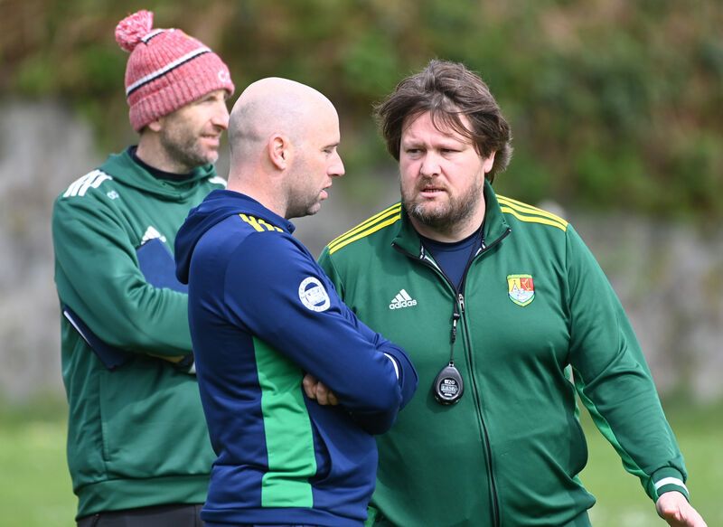  New Carbery Rangers manager Robbie Ahern on the right. Picture: Eddie O'Hare
