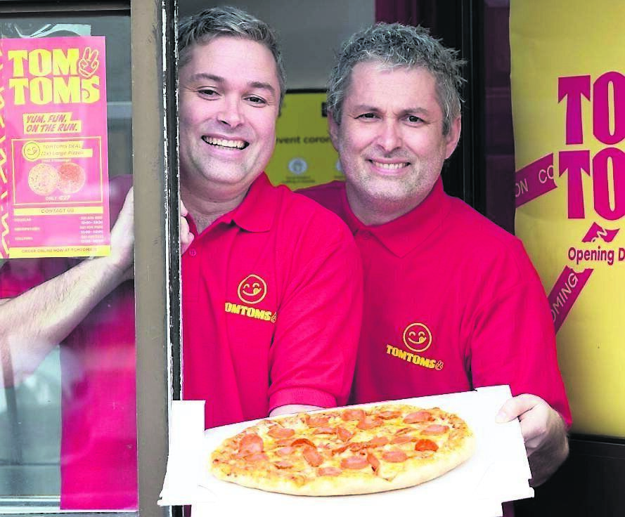 Twins Scott and Mark Harrington. 	 Picture: Darragh Kane
                    