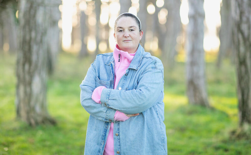 Annmarie Duffy is entitled to €61 per week for Family Income Supplement. Photo: Gareth Chaney