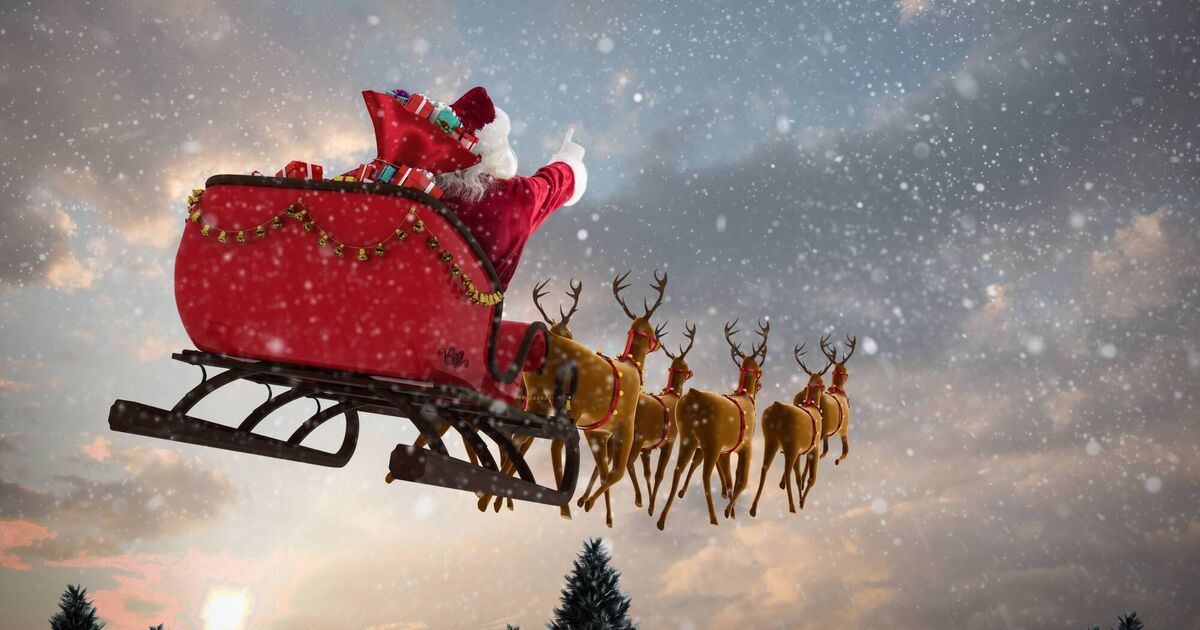 Track Santa as he makes his way to Ireland to deliver presents 