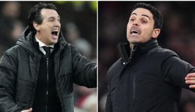 Unai Emery defends decision not to shake Mikel Arteta hand as Arsenal beat Villa