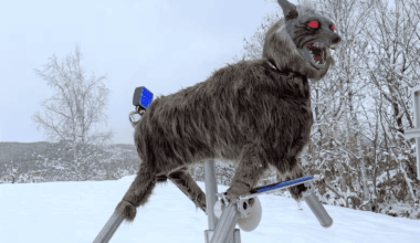 Ohta Seiki's "Monster Wolf" on top of a metal base