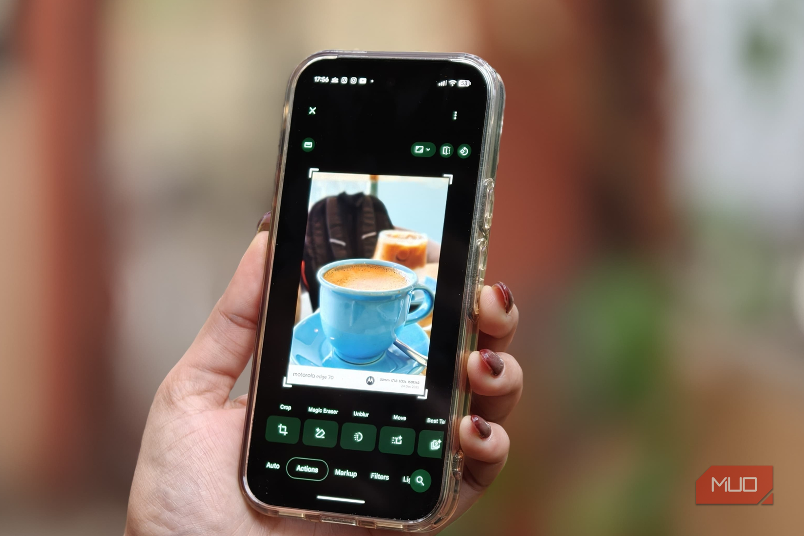 Image edits on the Google Pixel 10 Pro