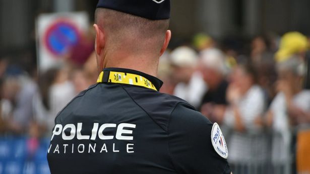 French cops quickly arrested the attacker.