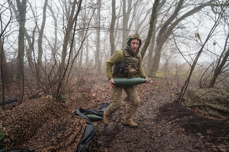 Ukraine is fighting hard to defend territory. Photograph: Evgeniy Maloletka/AP