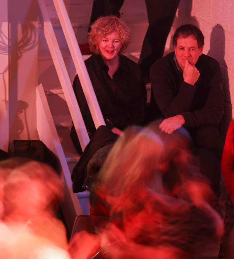 Bridgette and Alex Ballot take a break from dancing