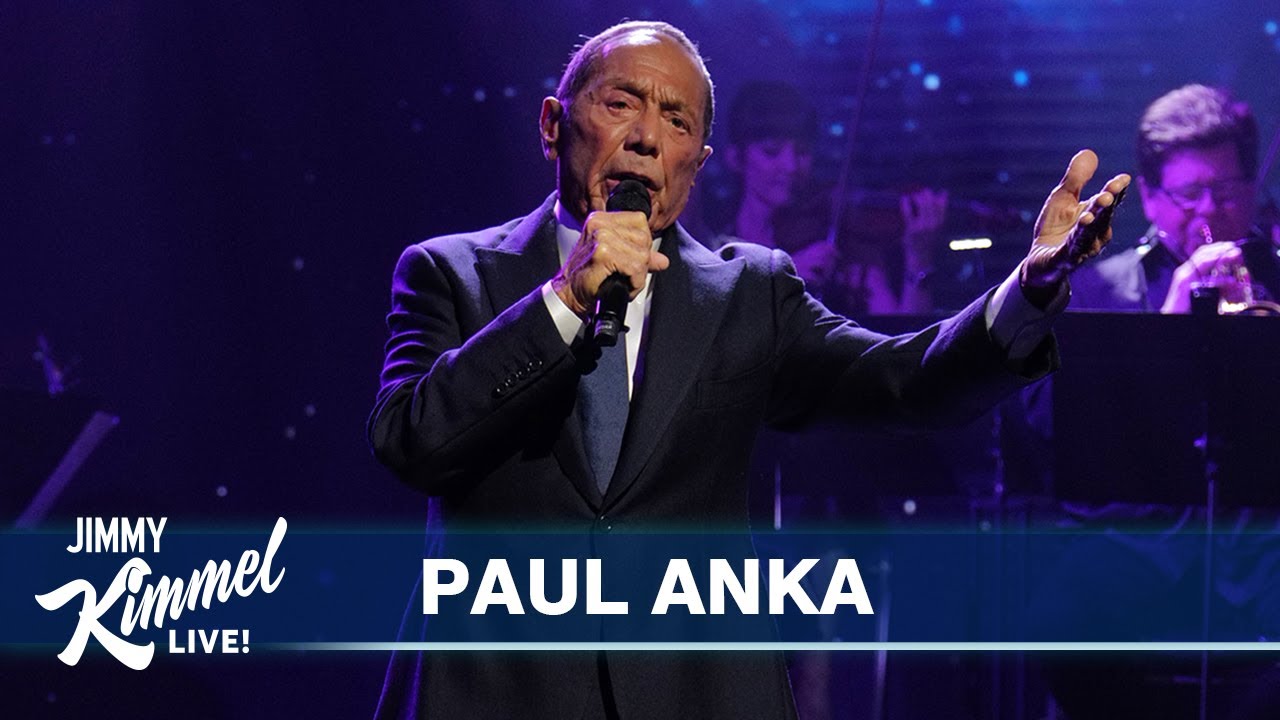 Paul Anka on Kimmel
