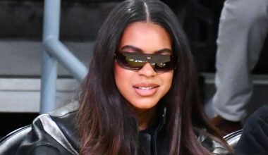 Blue Ivy Carter Wore Beyoncé’s Sneakers to a Lakers Game