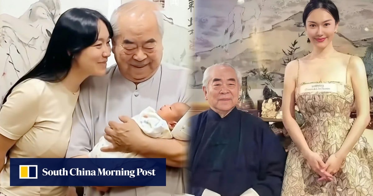 Famous China painter, 87, welcomes son with wife, 37, amid US$280 million theft rumour