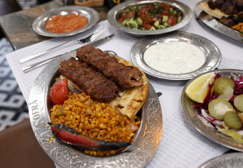 Sofra Cafe and Grill Restaurant: It’s real charcoal, real heat and careful Turkish cooking from an accomplished team. Photograph: Bryan O’Brien