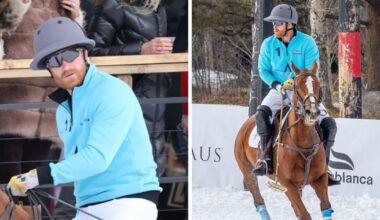 Incredible pictures show Prince Harry playing polo in the snow | Royal | News