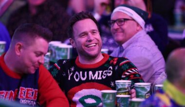 Olly Murs booed by World Darts Championship crowd as fans feelings clear | Other | Sport
