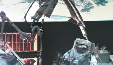 Shenzhou XXI astronauts conduct first spacewalk, install debris shields