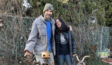 Local couple repurposes wrenches and car jacks into imaginative sculptures