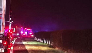 Late night delays on major Limerick road caused by car on fire