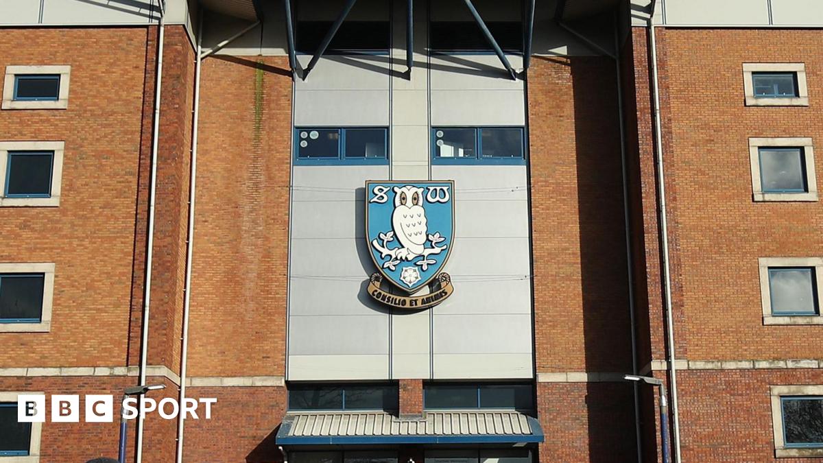 The Sheffield Wednesday crest at Hillsborough