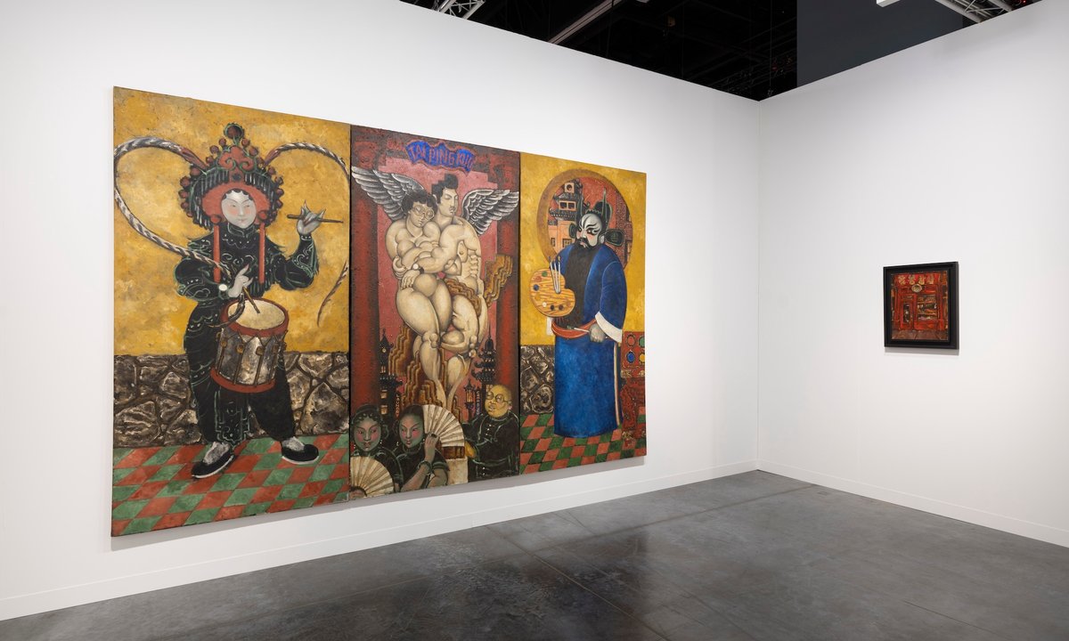 Museum acquires massive Martin Wong triptych from Art Basel Miami Beach - The Art Newspaper