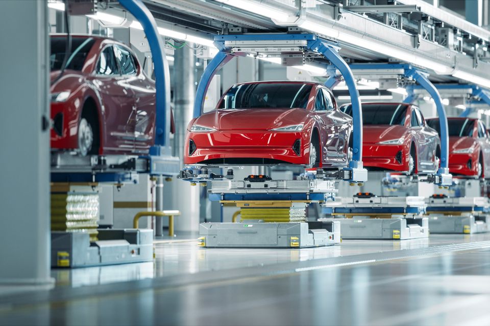 China has significant control over the manufacturing of key components required in the making of EVs
