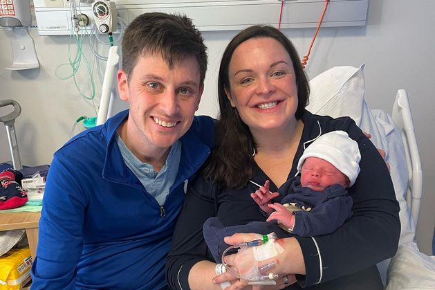 Babies Ronan, David and Croía – proud parents welcome Christmas bundles of joy across the country