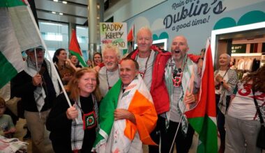 Irish naval ships should escort next aid flotilla to Gaza, say activists