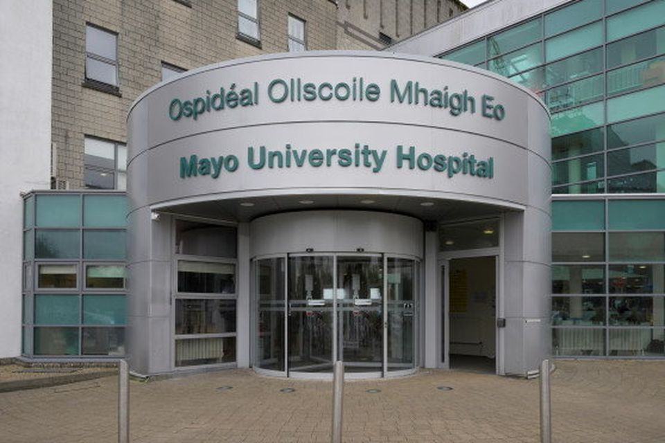 Mayo University Hospital in Castlebar, Co. Mayo. Photo: Stock Image.