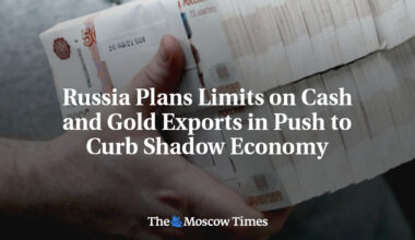 Russia Plans Limits on Cash and Gold Exports in Push to Curb Shadow Economy