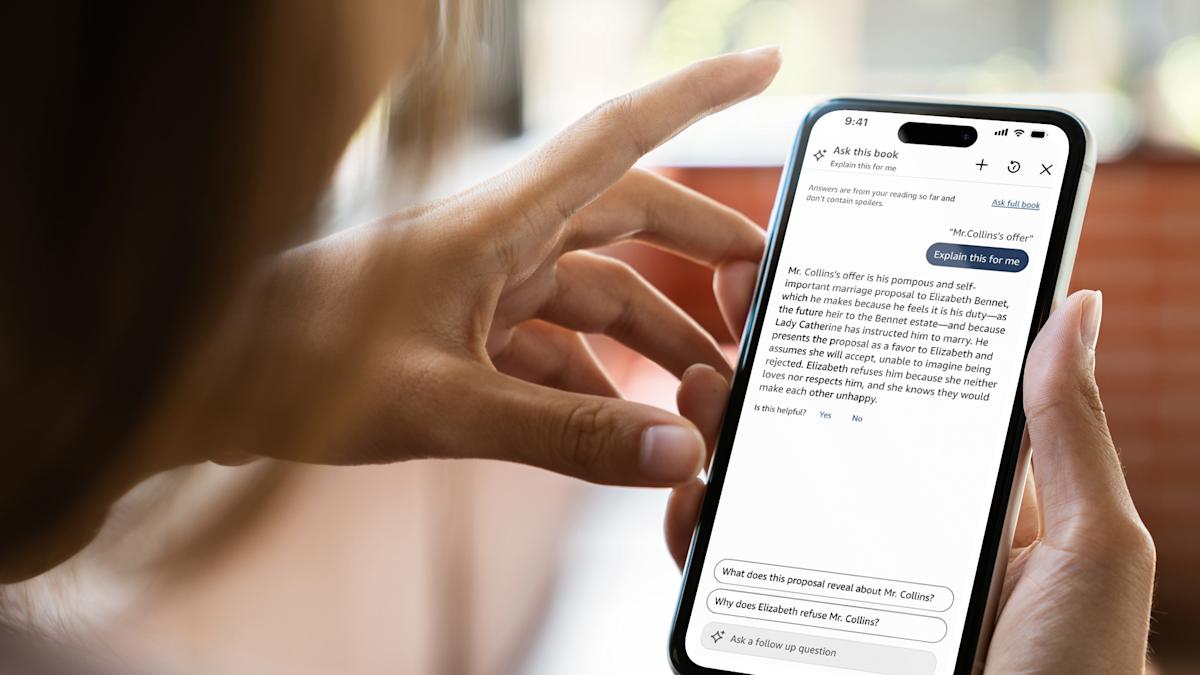 Kindle's in-book AI assistant can answer all your questions without spoilers