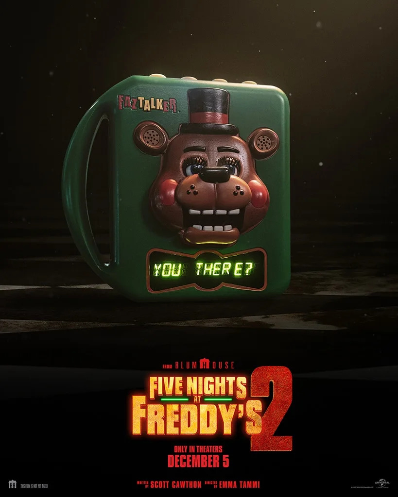 <p><em>Five Nights at Freddy&rsquo;s 2</em> - December 9, 2025</p>