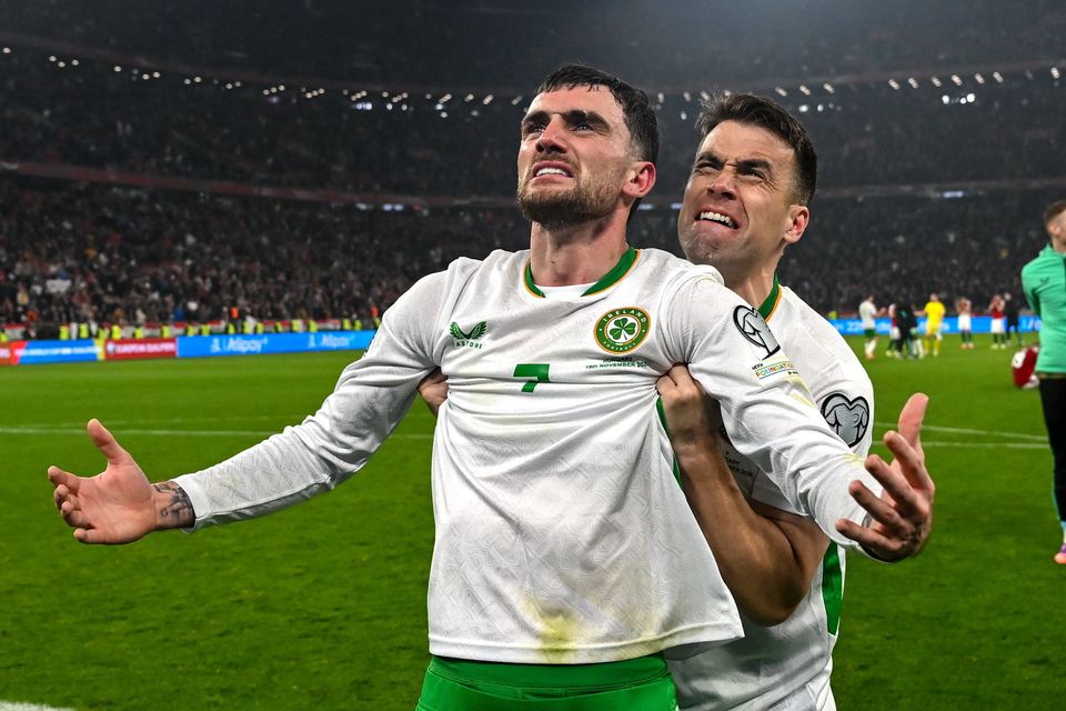 Troy Parrott is a transfer target. Photo: Stephen McCarthy/Sportsfile