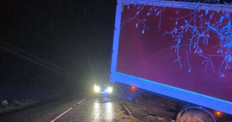 Main Strabane-Omagh road partially closed following lorry crash