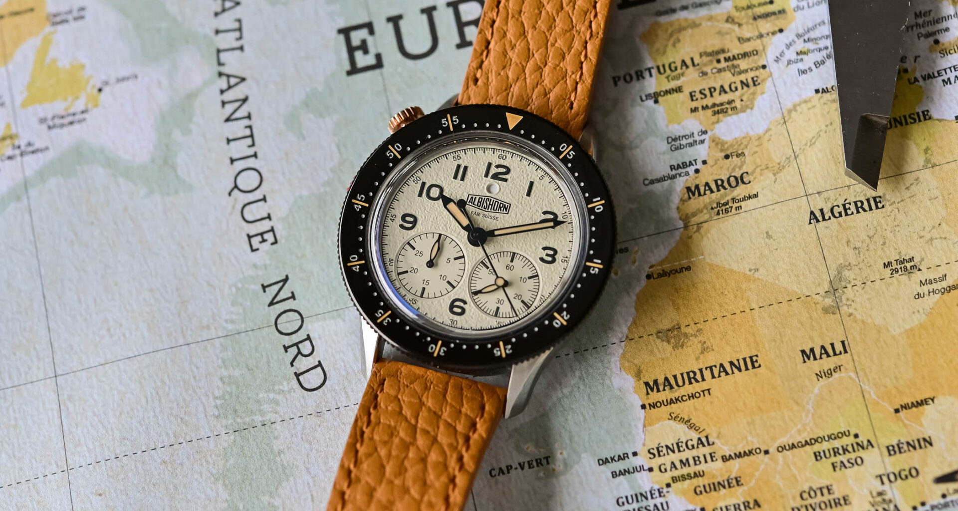 Albishorn Launches the Type 10 Officer Chronograph, now with Cream Dial