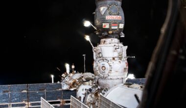 All International Space Station docking ports in use for first time in 25 years