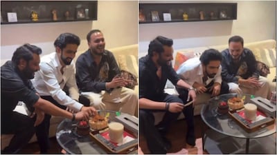 Amaal Mallik Celebrates With Family And Friends After Returning Home From Bigg Boss 19
