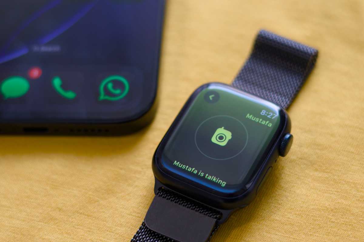 Apple Watch Walkie-Talkie app