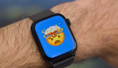 Apple Watch mind blown emoji