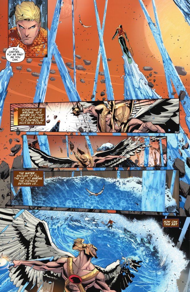 Aquaman bests Hawkman in DC K.O. battle
