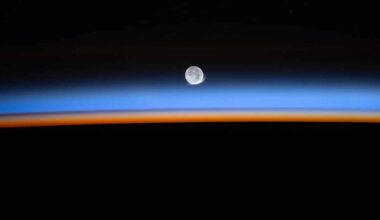 Astronaut Captures Stunning Photo Of Rare Lunar Halo From Space, The Moon Looks Totally Different!