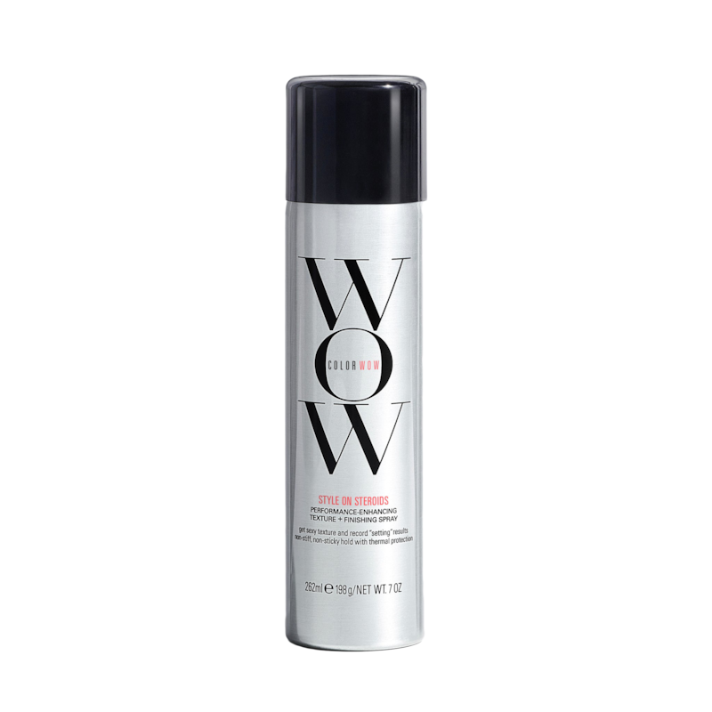 Color Wow Style On Steroids Performance Enhancing Texture Spray: creates oomph with a capital “O”