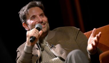 Bradley Cooper Is Writing Something That's Been "Burning" In Him