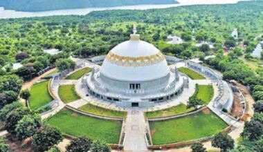 South Asian ambassadors impressed by Buddhavanam at Nagarjuna Sagar