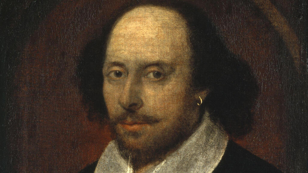 William Shakespeare, 1610 (Illustration: John Taylor) וויליאם שייקספיר, 1610