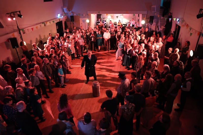 Edwina Guckian's The Devil in the Dancehall blends theater and dance. Photograph: Enda O'Dowd